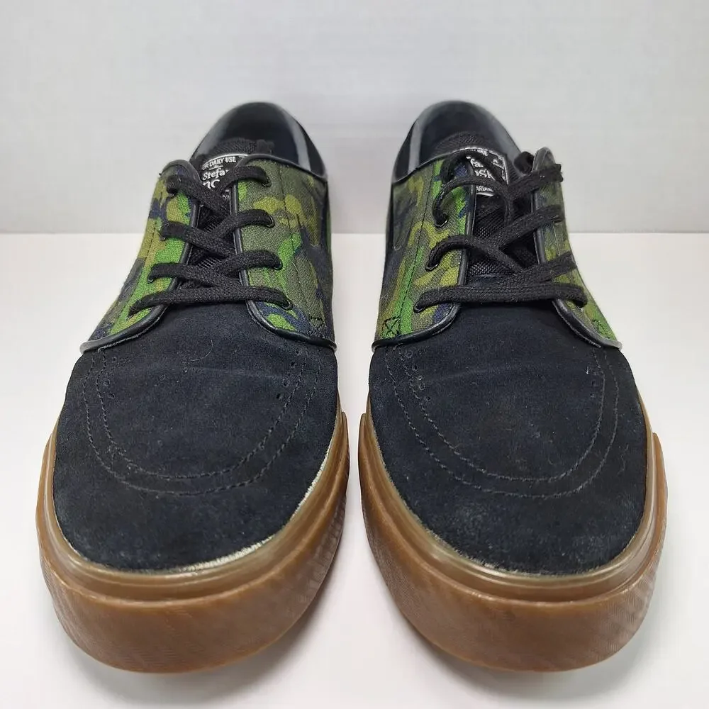 Nike Zoom Stefan Janoski ERDL Mens Size 11.5 Black Camo 633300-031 Shoes